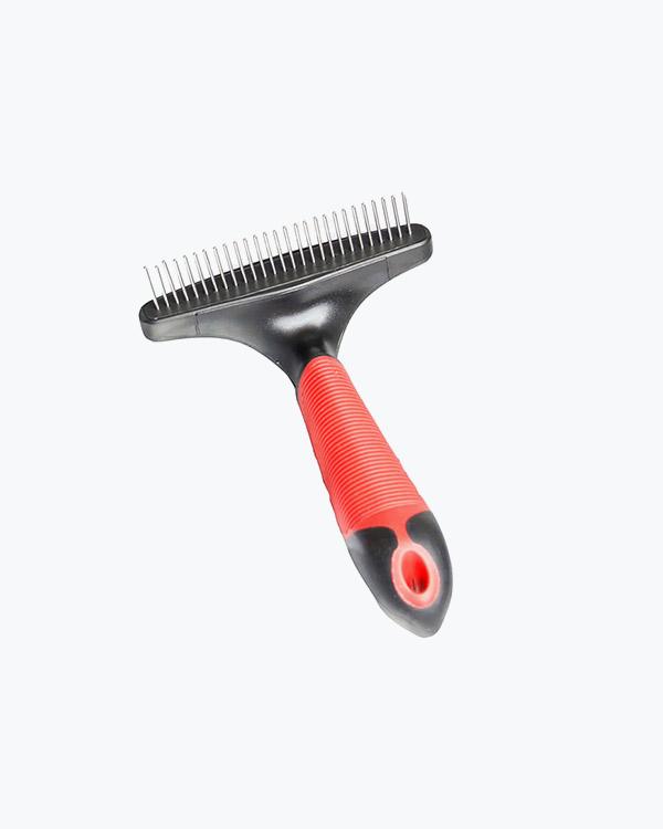 Гребінець-граблі з обертовими зубцями для собак Flamingo Rake Rotating Teeth (27 зубців)