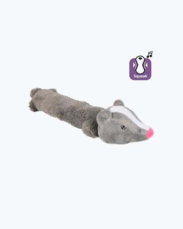 М’яка іграшка з пищалкою для собак Flamingo Badger борсук