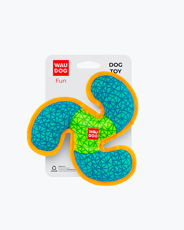 Іграшка для собак WAUDOG Fun, Пропелер, Блакитна