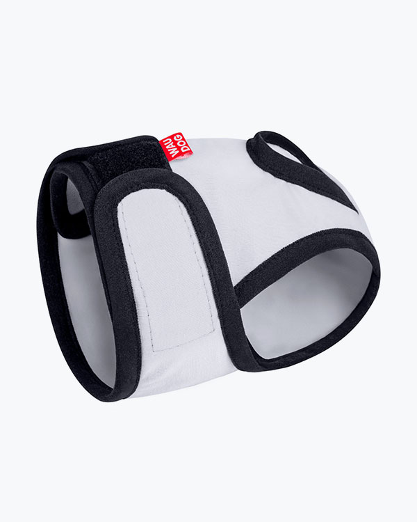 Труси WAUDOG Vet гігієнічні для котів та собак на липучках, сірі, розмір XXS