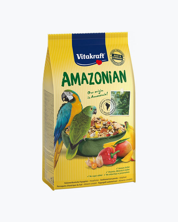 Корм Vitakraft Amazonian для великих амазонських папуг, 750 г