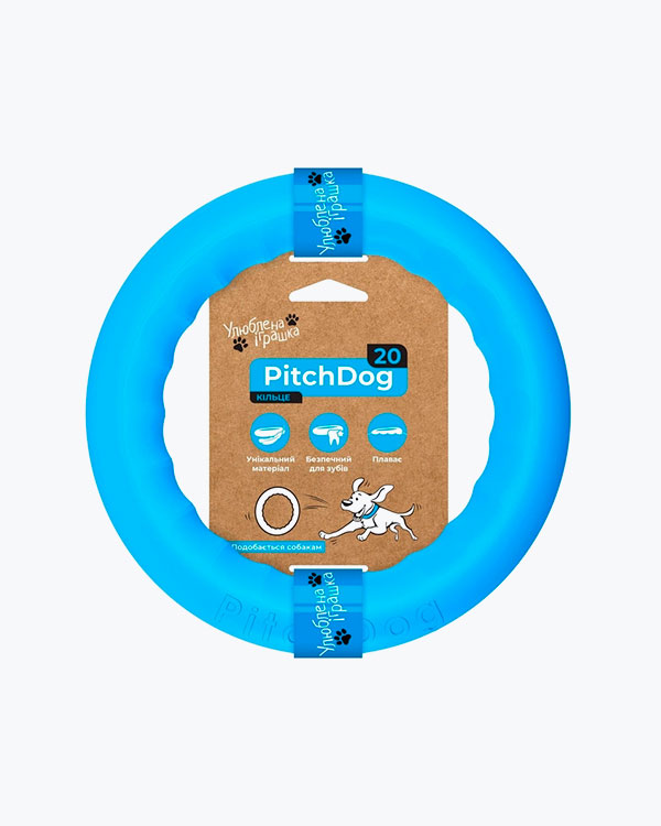 Кільце для апортування Collar PitchDog 20 20 x 3,5 см, Синій