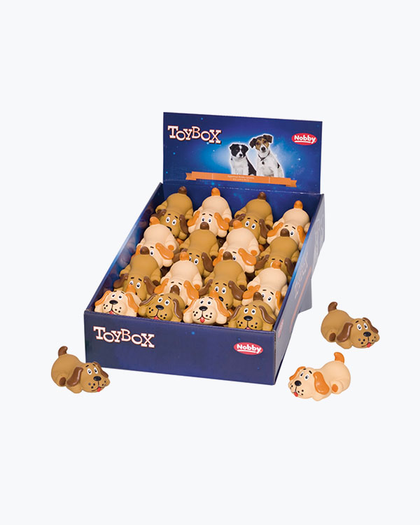 NOBBY Игрушка для собак Латексная собачка, 8,5 см