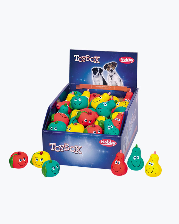 NOBBY Іграшка для собак Латексні фрукти, 5-6см