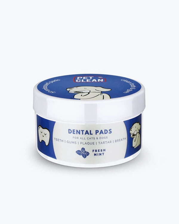 Серветки вологі Pet Clean Pet Dental Wipes, для гігієни та чистки зубів тварин, 50 шт