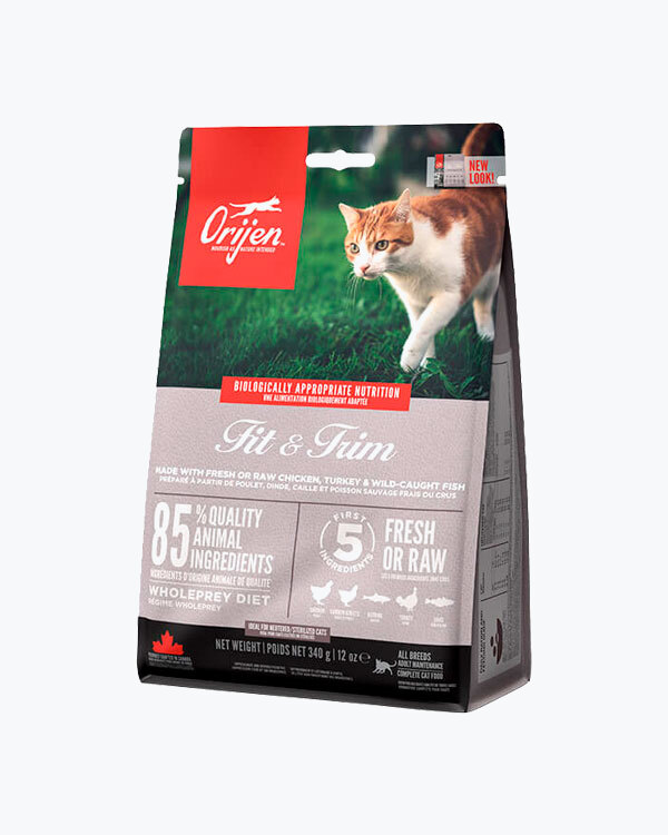 УЦІНКА - Сухий корм Orijen Fit & Trim, для котів з надмірною вагою, 340 г