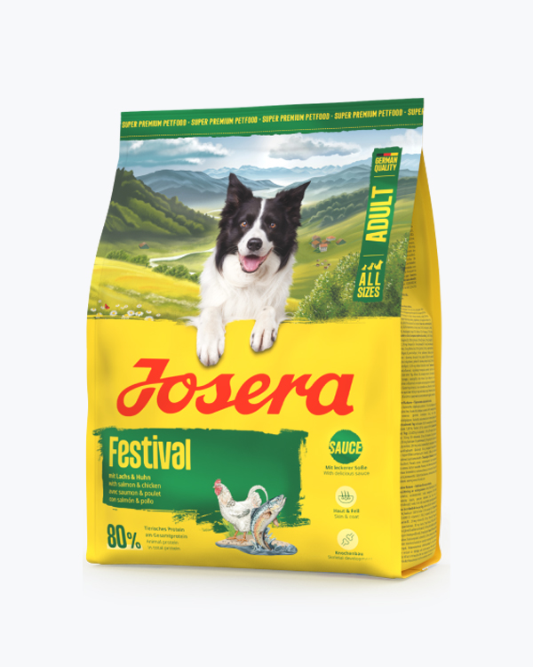 УЦЕНКА - Сухой корм Josera Adult Festival, для собак, 900 г