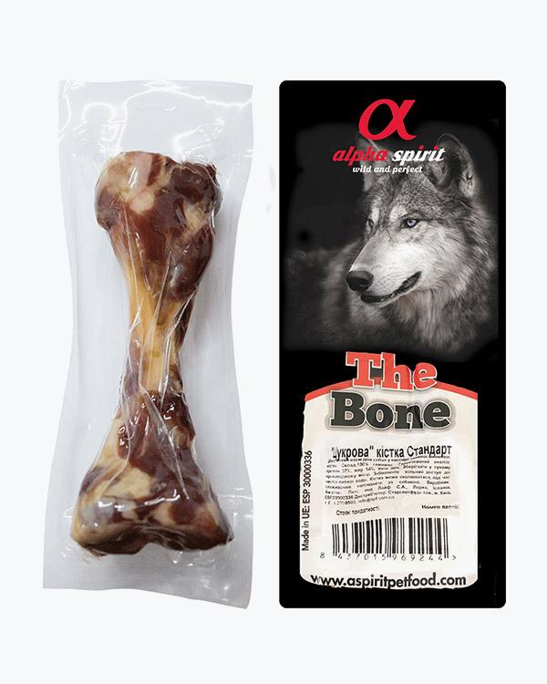 УЦІНКА - Ласощі для собак Alpha Spirit Ham Bone Standard м'ясна кістка стандарт, 20 см