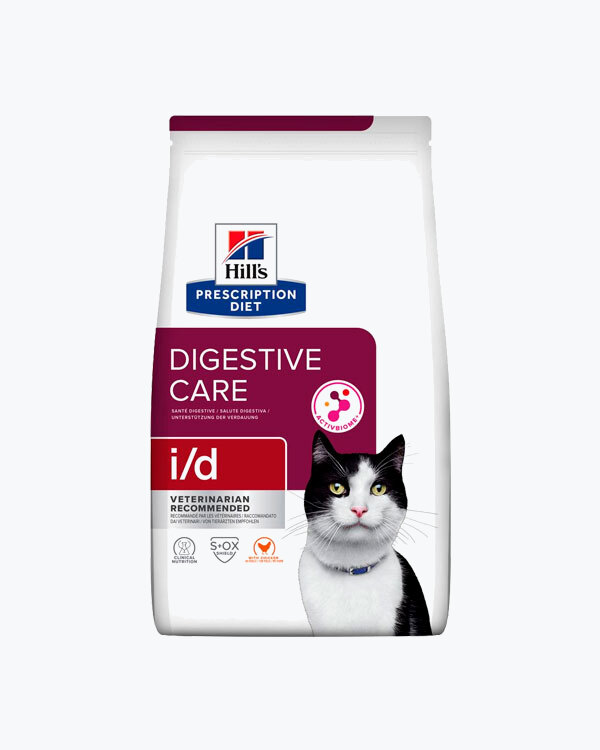 УЦІНКА - Сухий корм для кішок Hill's Prescription Diet i/d Digestive Care, з куркою, 3 кг
