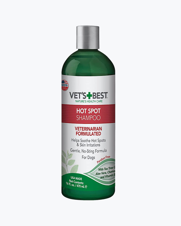 Шампунь Vet's Best Hot Spot Shampoo, для собак від подразнень, 470 мл